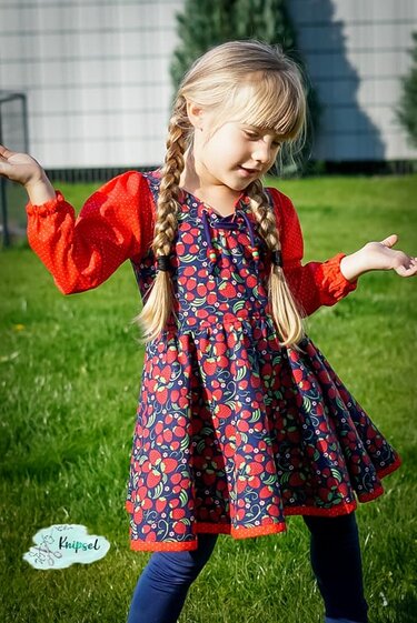 Kleid VINTAGE BEAUTY DRESS für Webware 74 - 164 - Bild 7