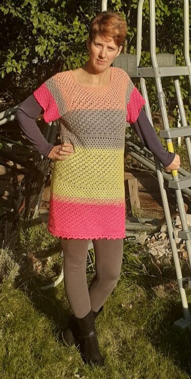Anleitung 4in1 Felicita von MaLuS Pullunder, Pullover, Tunika, Kleid - Bild 3