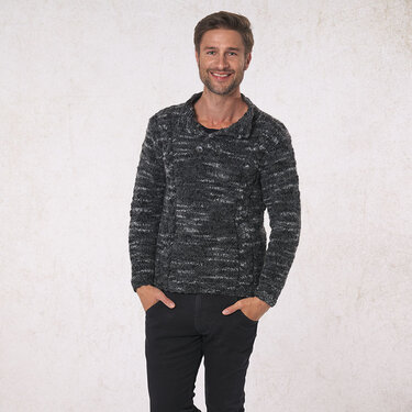 Strickanleitung Herrenpullover "Arezzo" 761001 - Bild 2