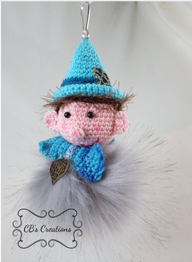 unnies Funn, Fuzz and Fozz, Crochet Pattern, fur pompon