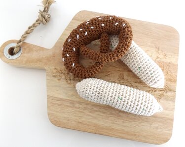 Häkelanleitung "Brezel & Weißwurst" - Bild 2