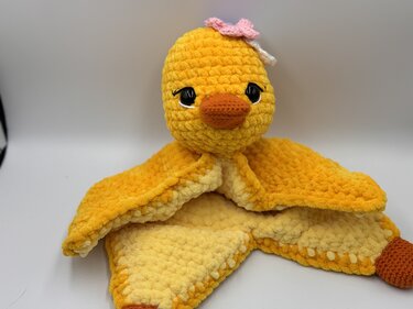 Crochet Pattern - Comforter / Lovey Duck
