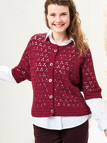 HÄKELJACKE AUTUMN, gehäkelt - Bild 6