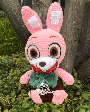 Horror Rabbit- Crochet Pattern US Terms