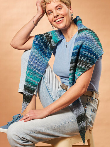 FLACHES TUCH INTARSIEN, gehäkelt - Bild 4