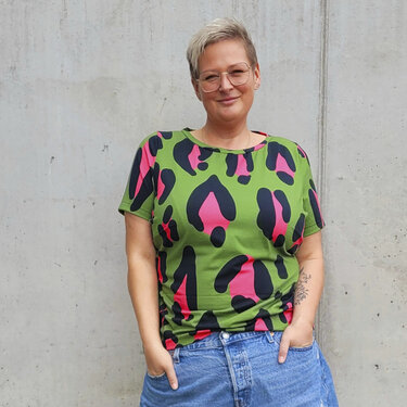 SHIRT "FRU EDDA" - Schnittmuster und Anleitung - Nähen