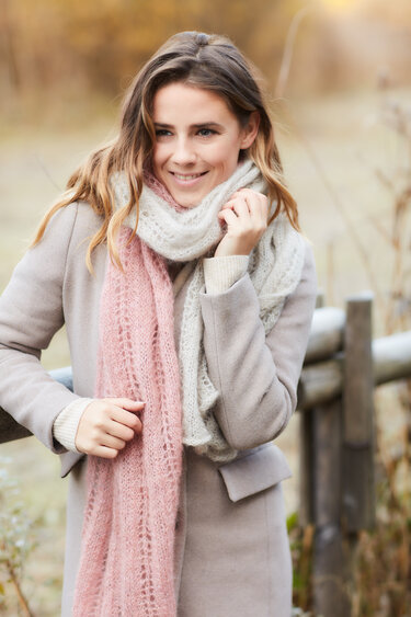 Tuch Muscari mit Lochmuster XXL - Bild 2