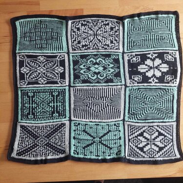 Double-Face Decke Patches - Stricken