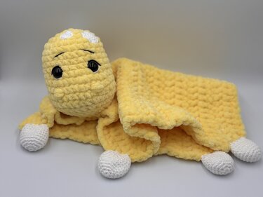 Crochetpattern - Comforter / Lovey Dino