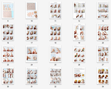 DIY Waldorf baby doll 7 inch (18 cm) tall. PDF sewing pattern and tutorial - Image 5