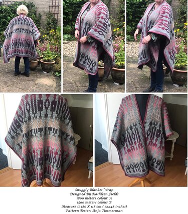 Snuggly Blanket Wrap Crochet Pattern