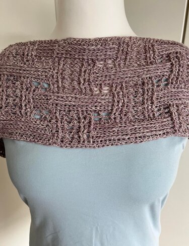Crochet Pattern Triangular Scarf, Loop, Shawl "Rhea" - Image 15