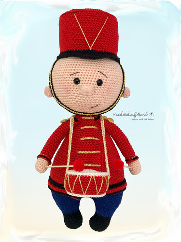 Häkelanleitung Kuschelschnuffelbande Kleiner Trommler