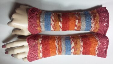 Auch für Anfänger! Stulpen, Armstulpen, Pulswärmer für die Gr. S/M, M/L - Stricken