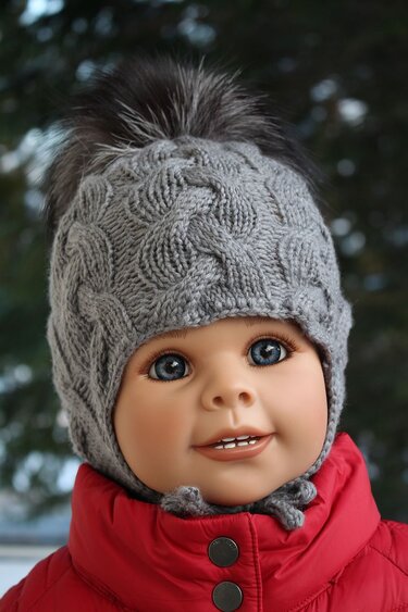 Cable Hat Knitting Pattern