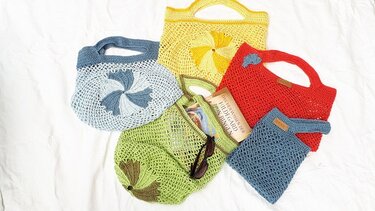 Einkaufnetz, gehäkelt - Häkeln