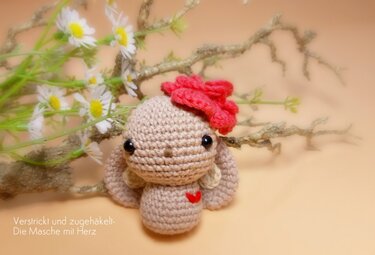 Hase "Schlappohr-Häschen" - Häkeln