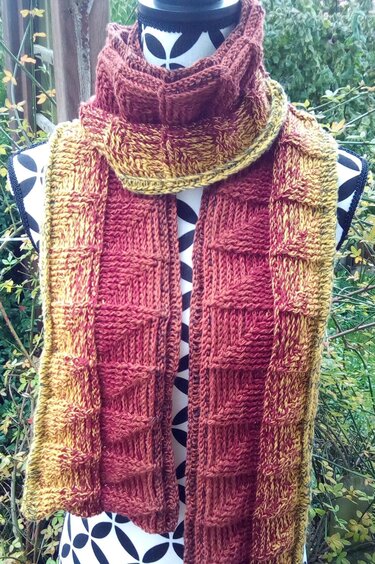 Häkelanleitung für das Muster "Never Freeze 2.0" ideal für Schals, Kissen oder Decken!