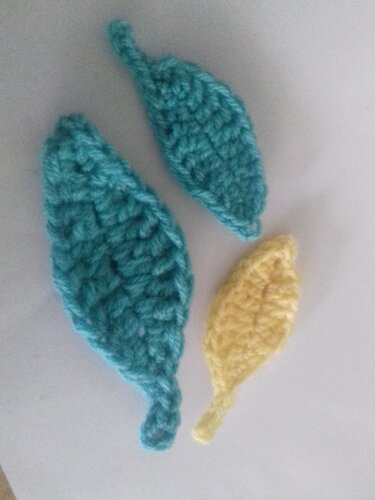 Springer Leaf - Crochet