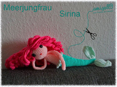 Crochet Pattern Mystical Mermaid Sirina!