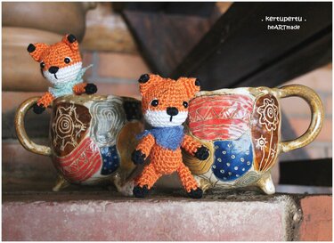 Fuchs - Amigurumi Häkelanleitung