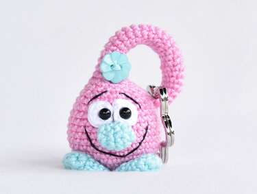 Crochet Pattern - Key chain Tröpfli
