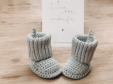 Baby Schuhe NOA NOA Häkelanleitung PDF