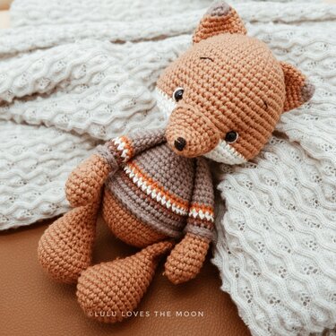 Häkelanleitung Jupiter, der Fuchs