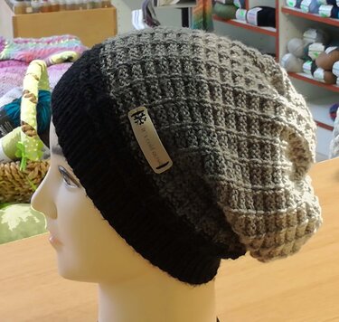 * Mütze Stein auf Stein * zum stricken, alle Größen,