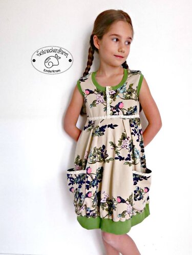 E-Book Jerseykleid Glöckchen 74- 140 Schnittmuster u. Nähanleitung