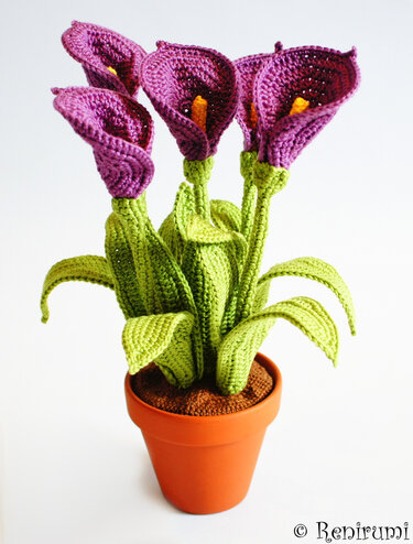 Häkelanleitung Calla