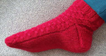 Socken Ortuella - Stricken