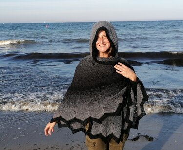 Kap (Cape) der Guten Hoffnung - ein Cape mit, oder ohne Kapuze - Häkeln