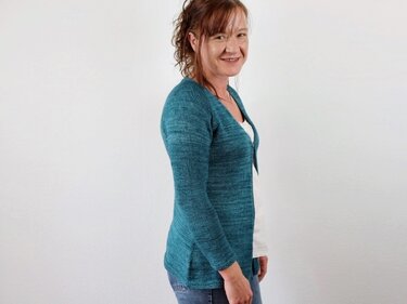 Strickanleitung Raglanjacke "Sweet Kisses"