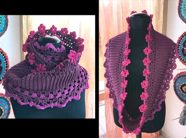 Spitzenloop - Häkeln