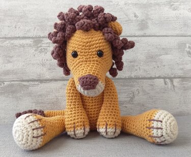 Crochet Pattern Lion