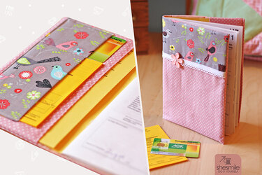 U-Heft Schutzumschlag (Nähanleitung & Schnittmuster) - Nähen