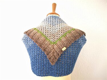 Tuch "Babuschka" - Häkelanleitung