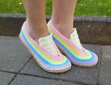 Crochet pattern sneaker No 3
