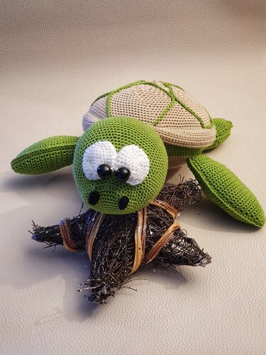 Häkelanleitung Schildkröte "Tim"