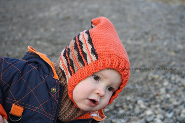 Häkelanleitung Schalmütze `Wellen`