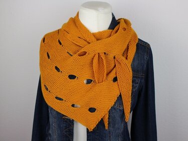 Strickanleitung Tuch "Kira"