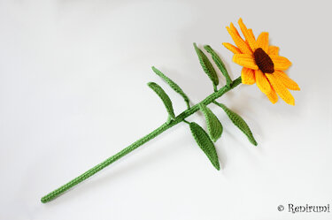 Crochet pattern Cutflower Sunflower