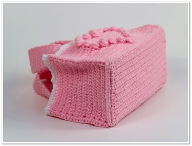 Kleine Lieblingstasche mit Herz für Kinder - Häkelanleitung für Anfänger