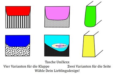 Messenger Bag Nähanleitung mit Schnittmuster