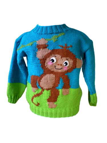 Knitting Pattern Wild Animals -  2 Sizes