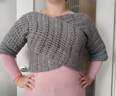 Ärmelschal Rapunzel -  Der Schal zum Anziehen mit vielen Tragemöglichkeiten - Für jede Größe - Häkeln