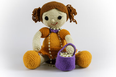 Amigurumi Doll Casey Crochet Pattern DIY