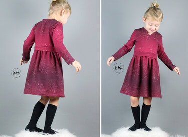 Mini-Elisabeth festliches Mädchenkleid - Nähen