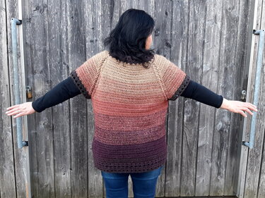 Weste häkeln, RVO Technik, alle Größen